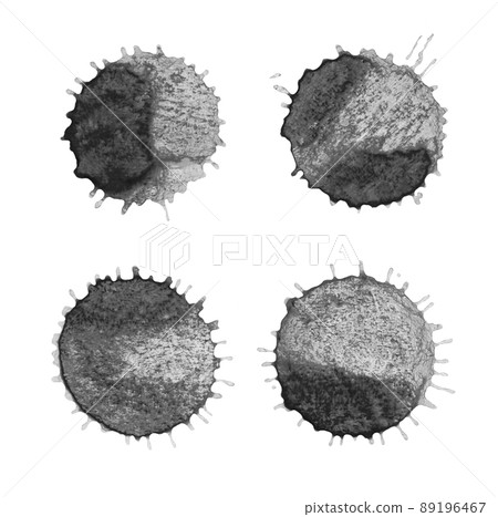 Watercolor blots background. Grunge black splash background. Watercolor blots background. Grunge black splash background. 89196467