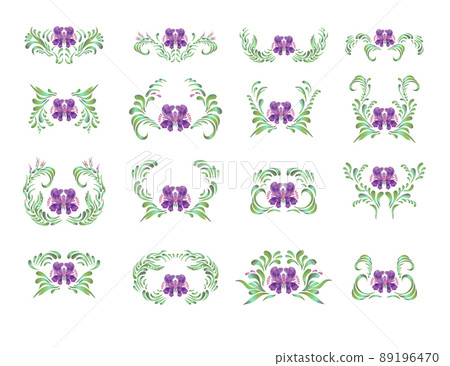 Hand drawn illustration in folk style 89196470