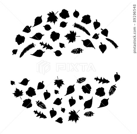 Background with black leaves Background with black leaves 89196548
