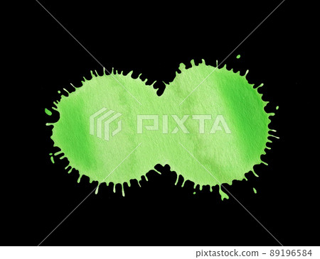 Watercolor paint splash set Watercolor paint splash set 89196584