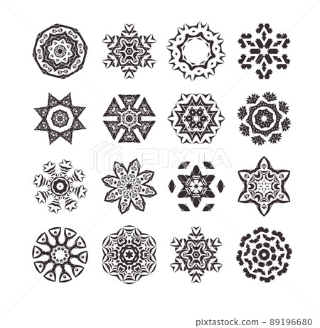 Mandala black set 89196680