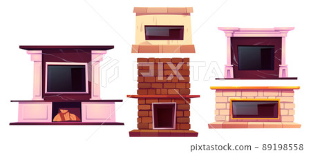 Fireplace, home interior chimneys, heating system Fireplace, home interior chimneys, heating system 89198558
