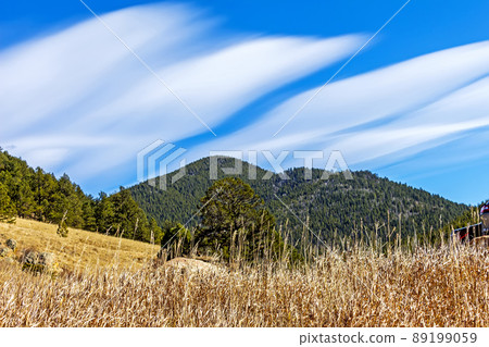 Landscape with mountains  in Colorado. 89199059