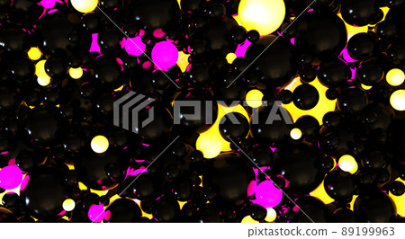 A ball that glows yellow and purple 89199963
