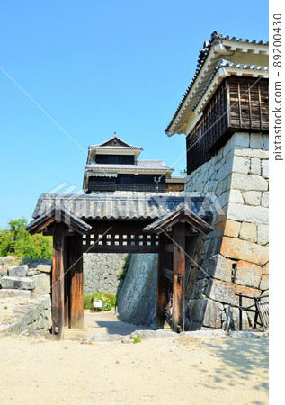Matsuyama Castle Tonashimon, Tsutsuimon Nishizoku turret, Taiko turret 89200430