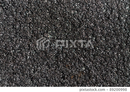 Melted metal closeup flat microstructure background 89200998
