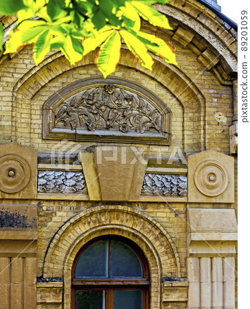 A fragment of the facade. A fragment of the facade. 89201059