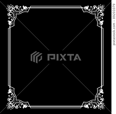Decorative frame Elegant element for design  89201079