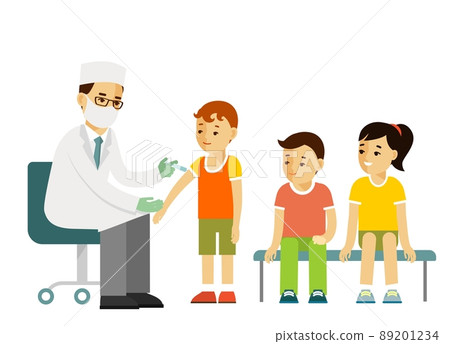 Children vaccination concept. Healthcare, medical treatment, prevention and immunize. Children vaccination concept. Healthcare, medical treatment, prevention and immunize. 89201234