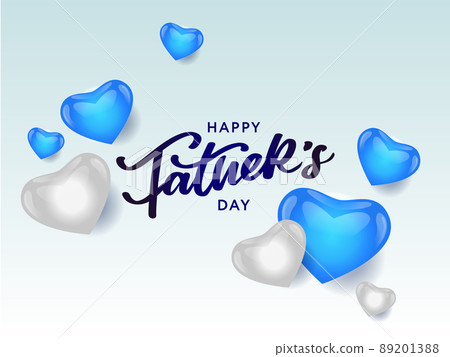 Happy Father's Day Calligraphy greeting card. Banner Vector illustration. Happy Father's Day Calligraphy greeting card. Banner Vector illustration. 89201388