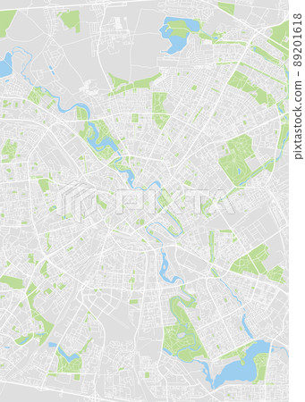 City map Minsk, color detailed plan, vector illustration City map Minsk, color detailed plan, vector illustration 89201618