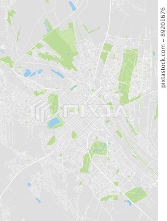 City map Chisinau, color detailed plan, vector illustration City map Chisinau, color detailed plan, vector illustration 89201676