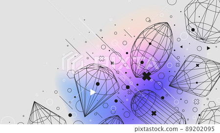 Structures of physical figures different shapes, Vector posters with strange wireframes of geometric shapes modern design inspired by brutalism Structures of physical figures different shapes, Vector posters with strange wireframes of geometric shapes modern design inspired by brutalism 89202095