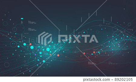 Innovative unstructured big data processing and analysis, database organization visualization, digital information analytics and statistics, tech vector background Innovative unstructured big data processing and analysis, database organization visualization, digital information analytics and statistics, tech vector background 89202105