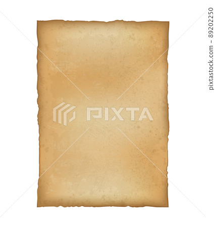 Ancient Paper, Parchment Scroll, realistic vector illustration Ancient Paper, Parchment Scroll, realistic vector illustration 89202250