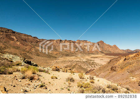 Landscape of Teide National Park on Tenerife, Canarias islands, Spain. 89202838