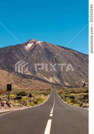 Landscape of Teide National Park on Tenerife, Canarias islands, Spain. 89202844