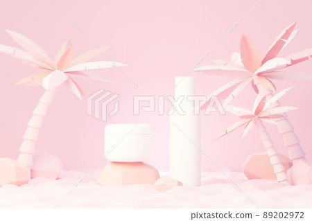 3d render of blank cosmetics skincare product or packaging for mock up. Beauty soap and spa concept. Lotion oil moisture for skin health. Premium and luxury design for branding. 3d render of blank cosmetics skincare product or packaging for mock up. Beauty soap and spa concept. Lotion oil moisture for skin health. Premium and luxury design for branding. 89202972