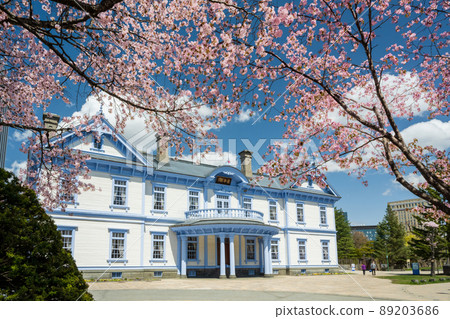 櫻花和豐平館（札幌中島公園）_7249 89203686