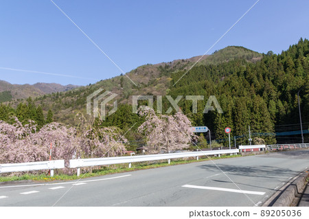 Spring Shiman Onsen near Arayu Ohashi 89205036