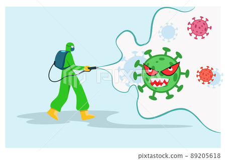 Illustration about viral infectious disease. 89205618