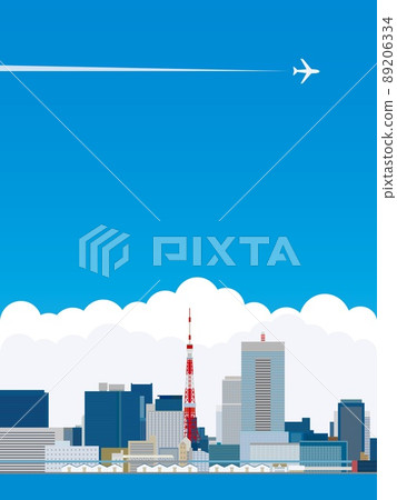 東京東京鐵塔飛機 東京東京鐵塔飛機 89206334