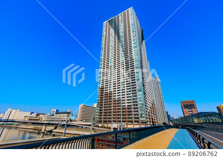 Tokyo Chuo-ku Kachidoki Cityscape The Tokyo Towers 89206762