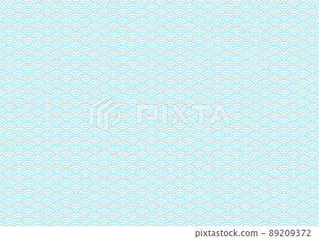 Qinghai wave (wave pattern) pattern background light blue 89209372