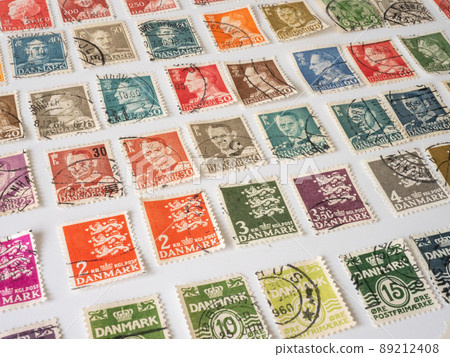 Danish used stamps 89212408