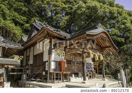 Ishigami Futotama Shrine, Haiden, Akaiwa City, Okayama Prefecture Ishigami Futotama Shrine, Haiden, Akaiwa City, Okayama Prefecture 89212578