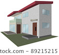 獨立式住宅的 3D 插圖圖像 89215215
