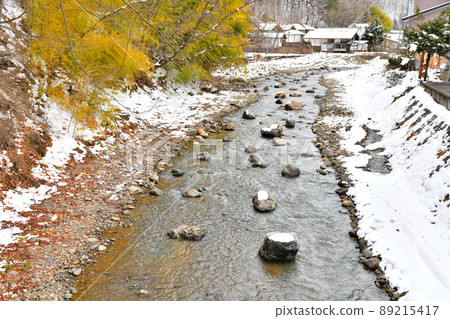 Near Minamiaiki River / Minamiaiki Village Hall (Minamiaiki Village, Nagano Prefecture) [2022.3] 89215417