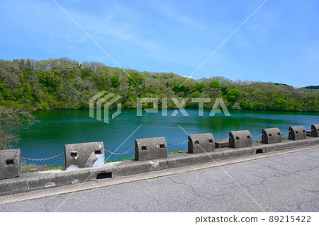 Konadegawa Dam Dam Lake Oyabe City 89215422