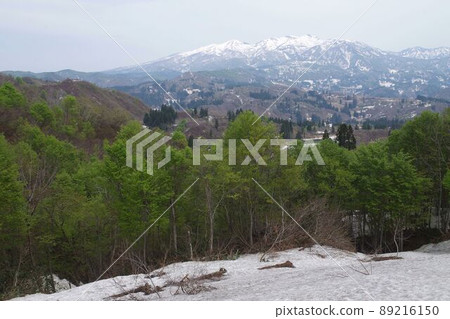 Mt. Sumon seen from Uonuma City / Prefectural Route 356 Mt. Sumon seen from Uonuma City / Prefectural Route 356 89216150