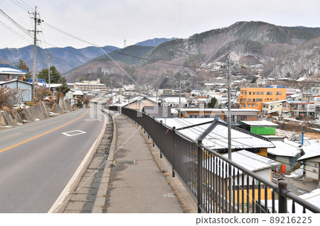 小海町/小海町的風景，俯瞰醫院（長野縣小海町）[2022.3] 89216225