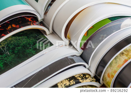 Stack of magazines 89216292