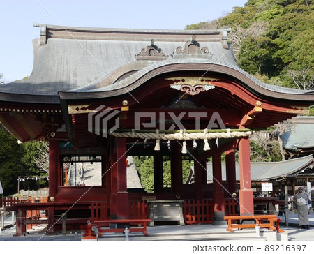 2022年3月，鎌倉縣鎌倉市鶴岡八幡宮，源氏宇治上少女，鶴岡八幡宮 89216397