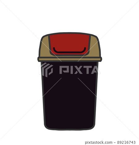 Trash can using traditional Japanese craft colors 04 Trash can using traditional Japanese craft colors 04 89216743