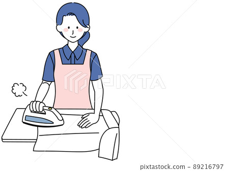 開心熨燙的女人 開心熨燙的女人 89216797