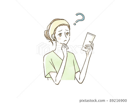 一個女人想知道她什麼時候看到一個管瓶 89216900