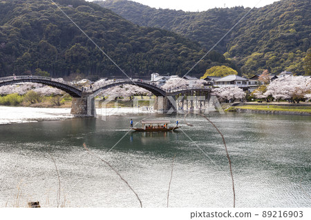 EOSRP. 山口岩國，春天，觀光景點忙碌。 89216903