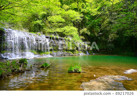 二之瀧 宮島峽谷 大矢部市 89217026