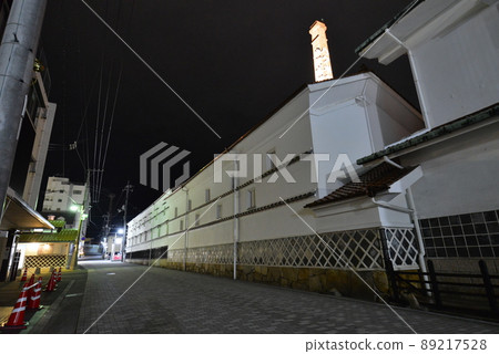 Higashi Hiroshima night sake brewery street Higashi Hiroshima night sake brewery street 89217528