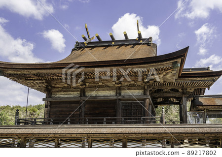 岡山縣津山市中山神社大殿 岡山縣津山市中山神社大殿 89217802