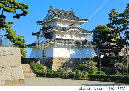 [香川縣]晴天下的高松城東之丸砲台（玉藻公園） 89218781