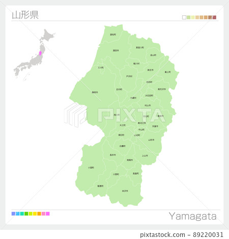 Yamagata Map 89220031