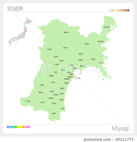 宮城縣地圖/宮城地圖 89221775