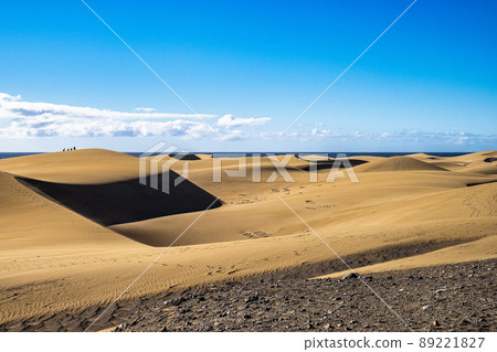Maspalomas Sand Dunes on the south coast of the island of Gran Canaria, Canary Islands, Spain Maspalomas Sand Dunes on the south coast of the island of Gran Canaria, Canary Islands, Spain 89221827