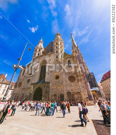 維也納世界遺產聖斯蒂芬大教堂 * 一些柔和的焦點 89222382