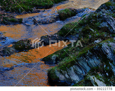 深秋的別子銅礦河谷 89222778